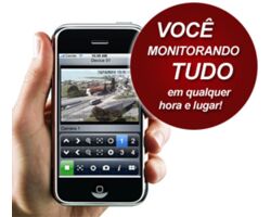 Câmera de Segurança com Acesso pelo Iphone em Alphaville